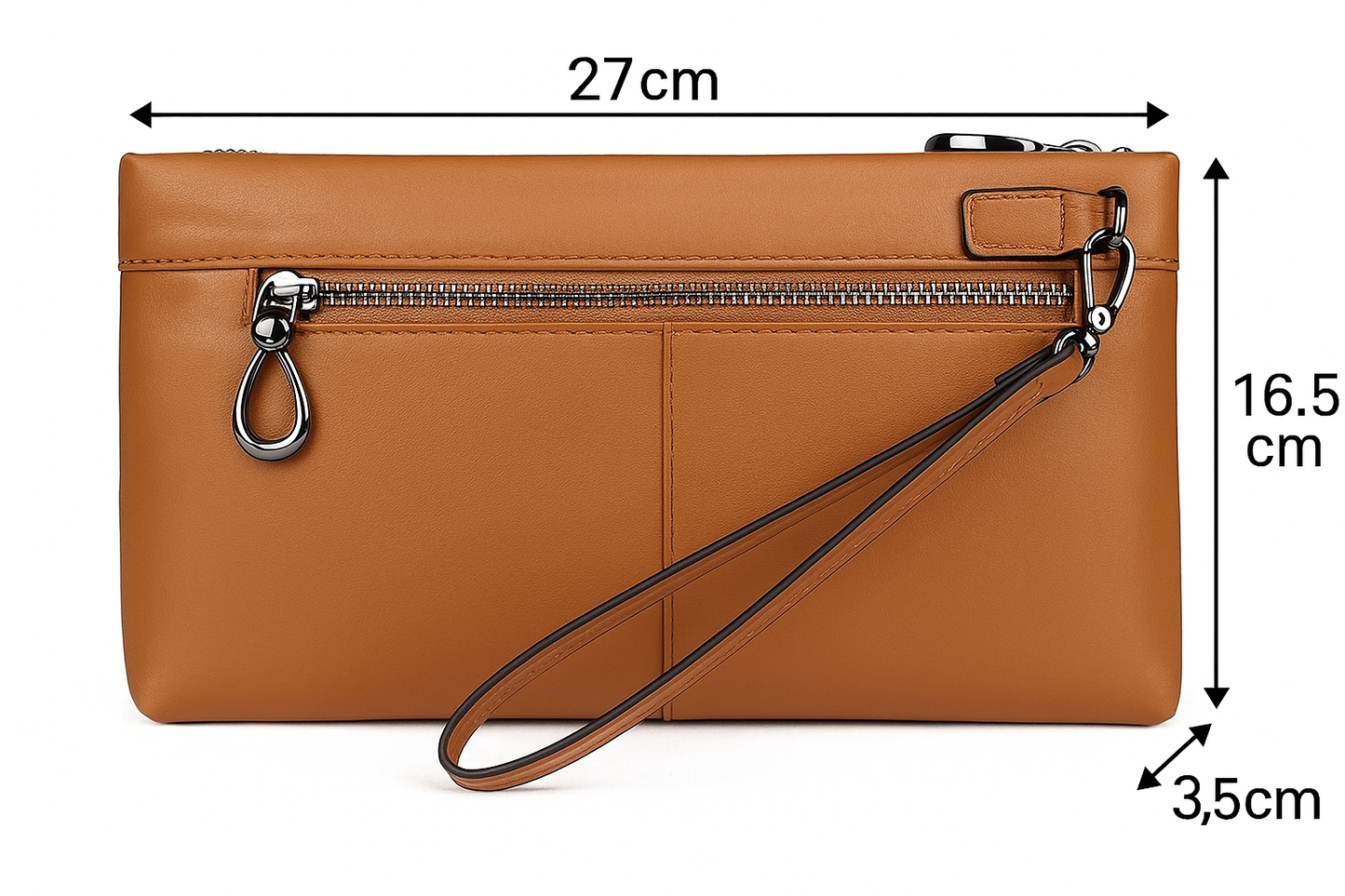 Arvello Leather Carry Clutch