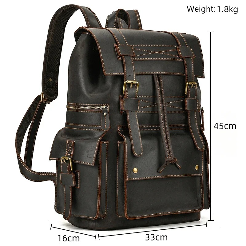 Valmor Leather Backpack
