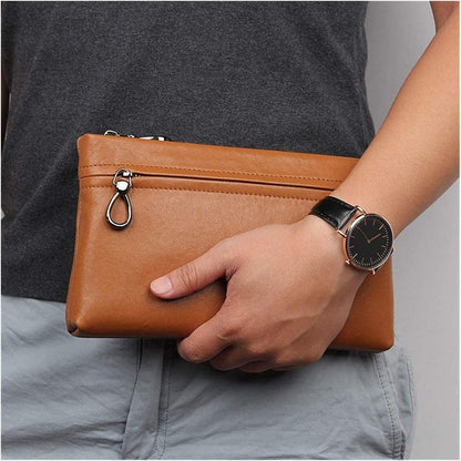 Arvello Leather Carry Clutch
