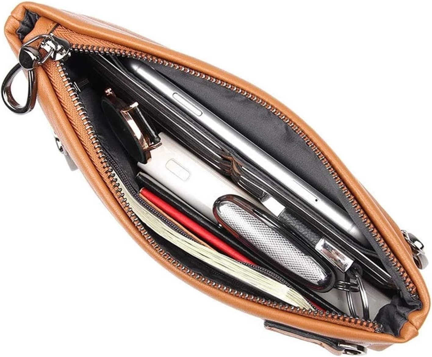 Arvello Leather Carry Clutch