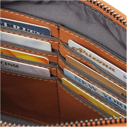 Arvello Leather Carry Clutch