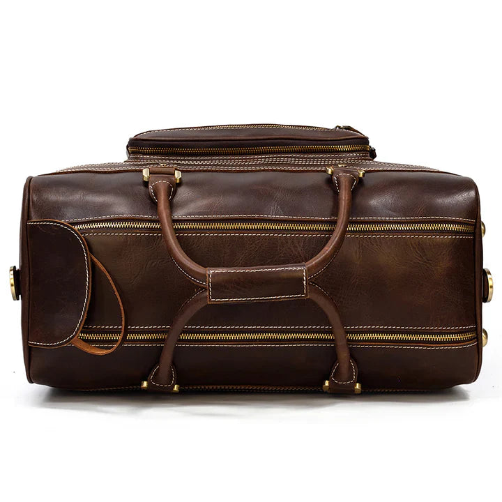 Newsbirds Rolling Leather Luggage