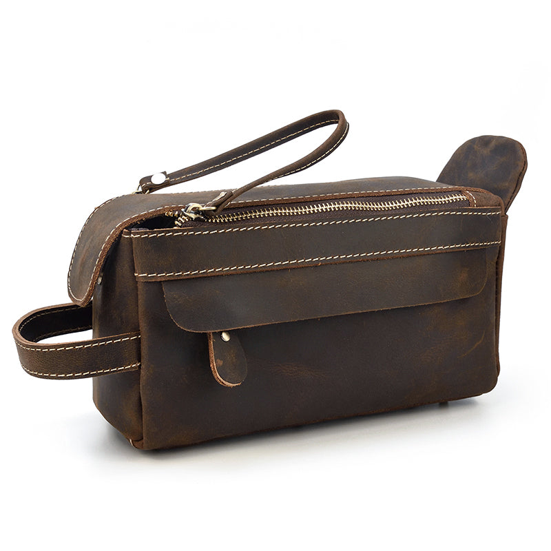 Marlox Leather Toiletry Bag