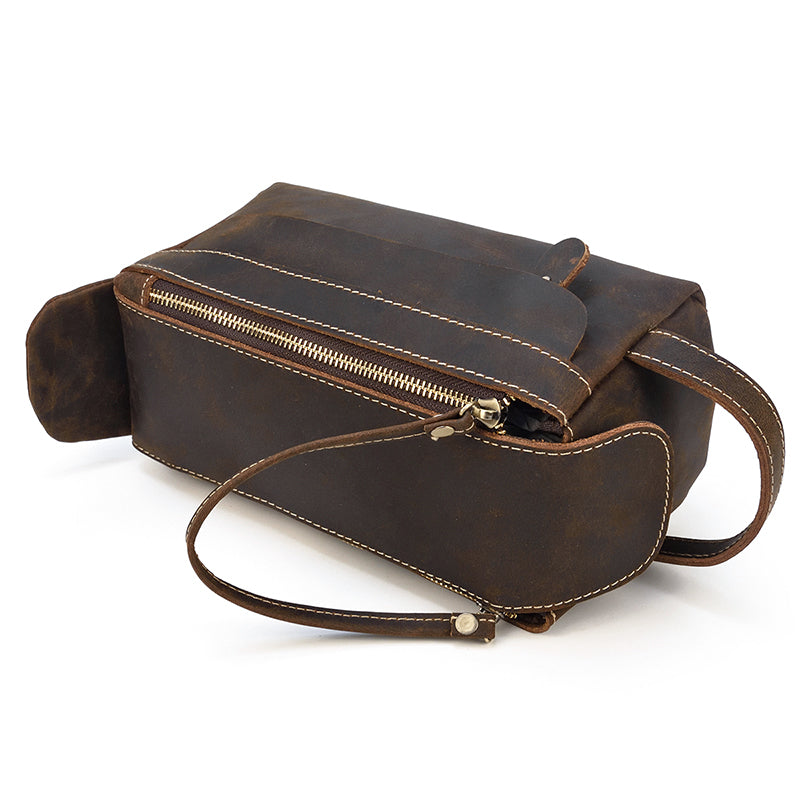 Marlox Leather Toiletry Bag