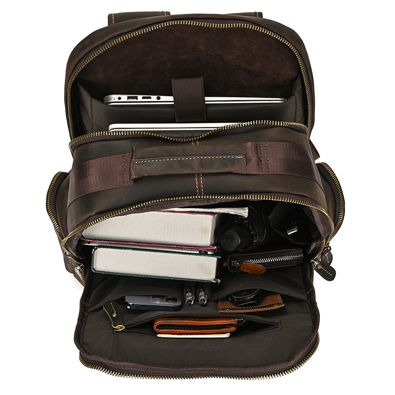 Axton Pro Leather Backpack
