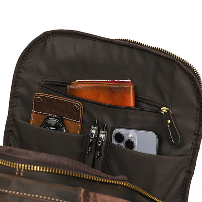 Axton Pro Leather Backpack