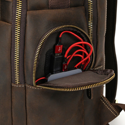 Axton Pro Leather Backpack