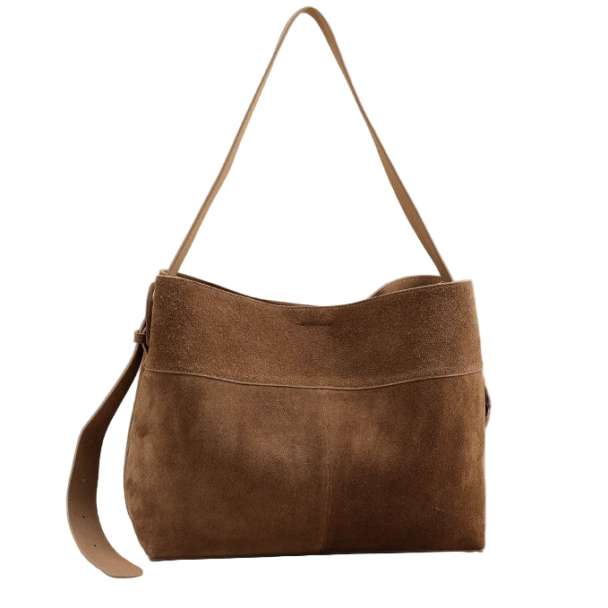 Marvella Suede Tote Bag