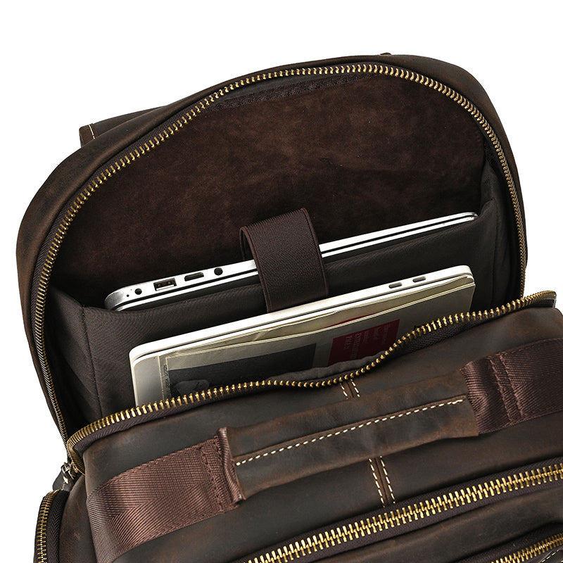 Axton Pro Leather Backpack