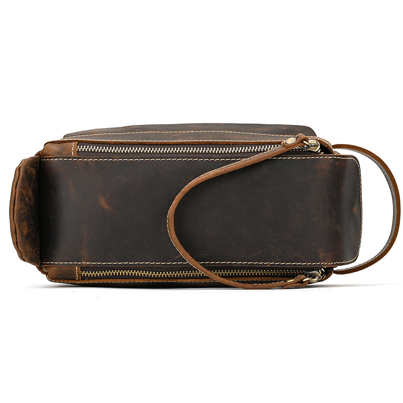 Marlox Leather Toiletry Bag