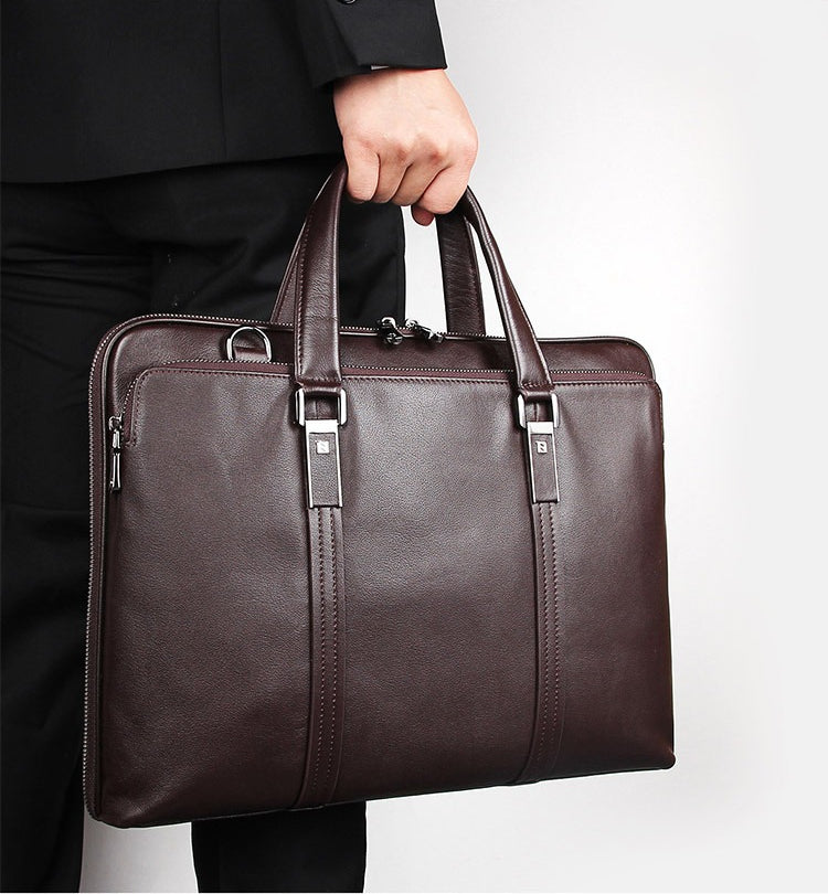 Arvien Leather Briefcase
