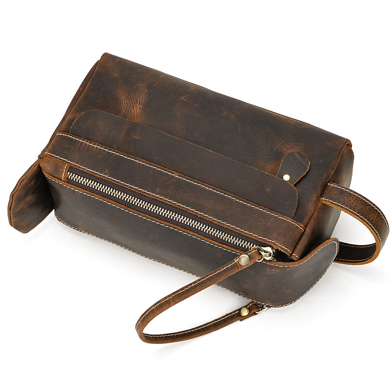 Marlox Leather Toiletry Bag