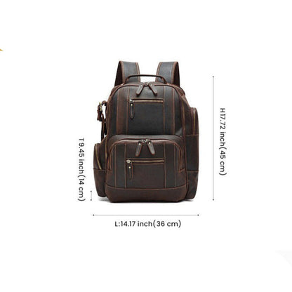 Druven Leather Backpack