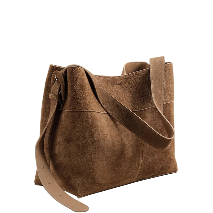Marvella Suede Tote Bag