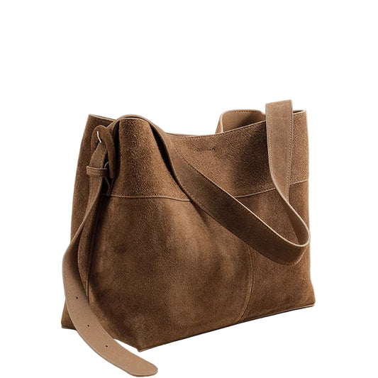 Marvella Suede Tote Bag