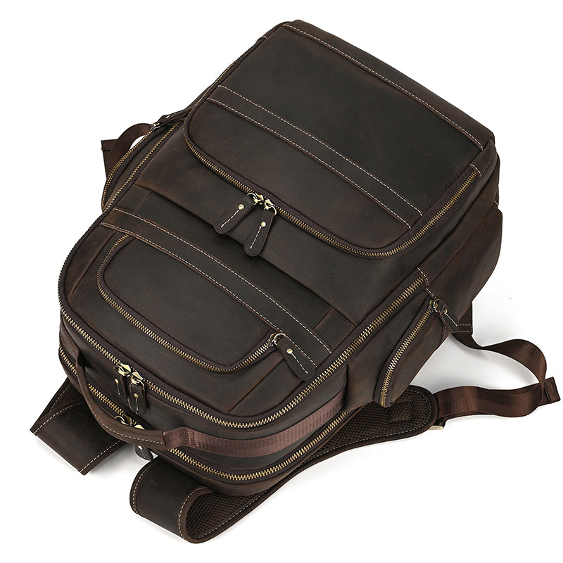 Axton Pro Leather Backpack