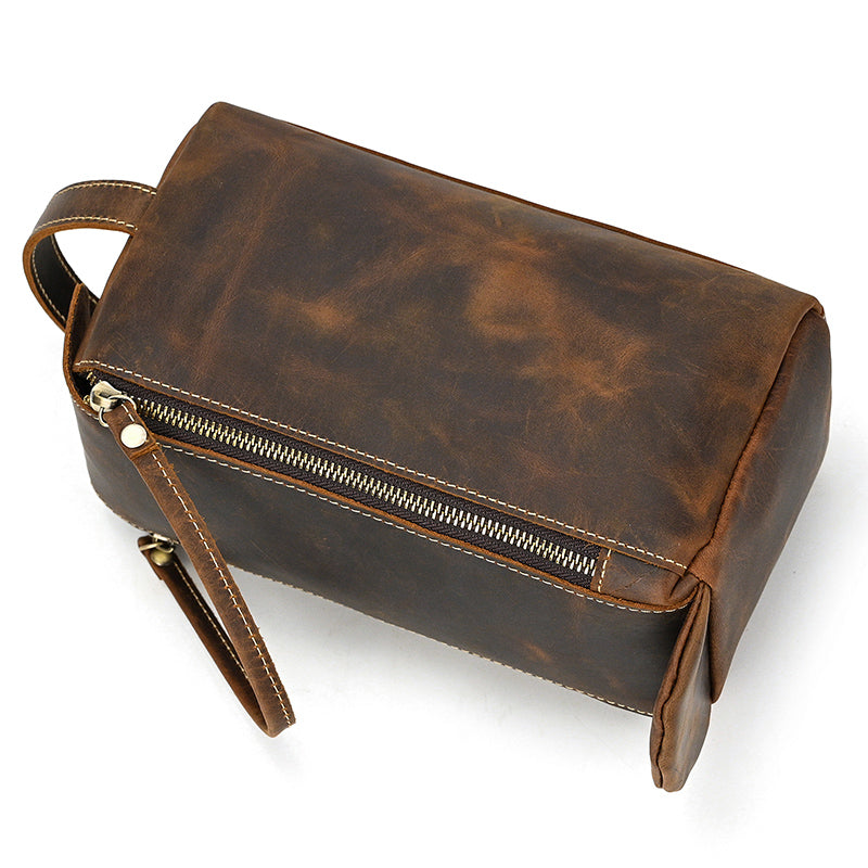 Marlox Leather Toiletry Bag