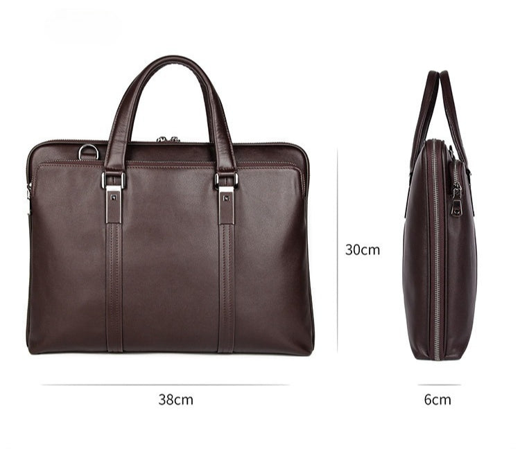 Arvien Leather Briefcase