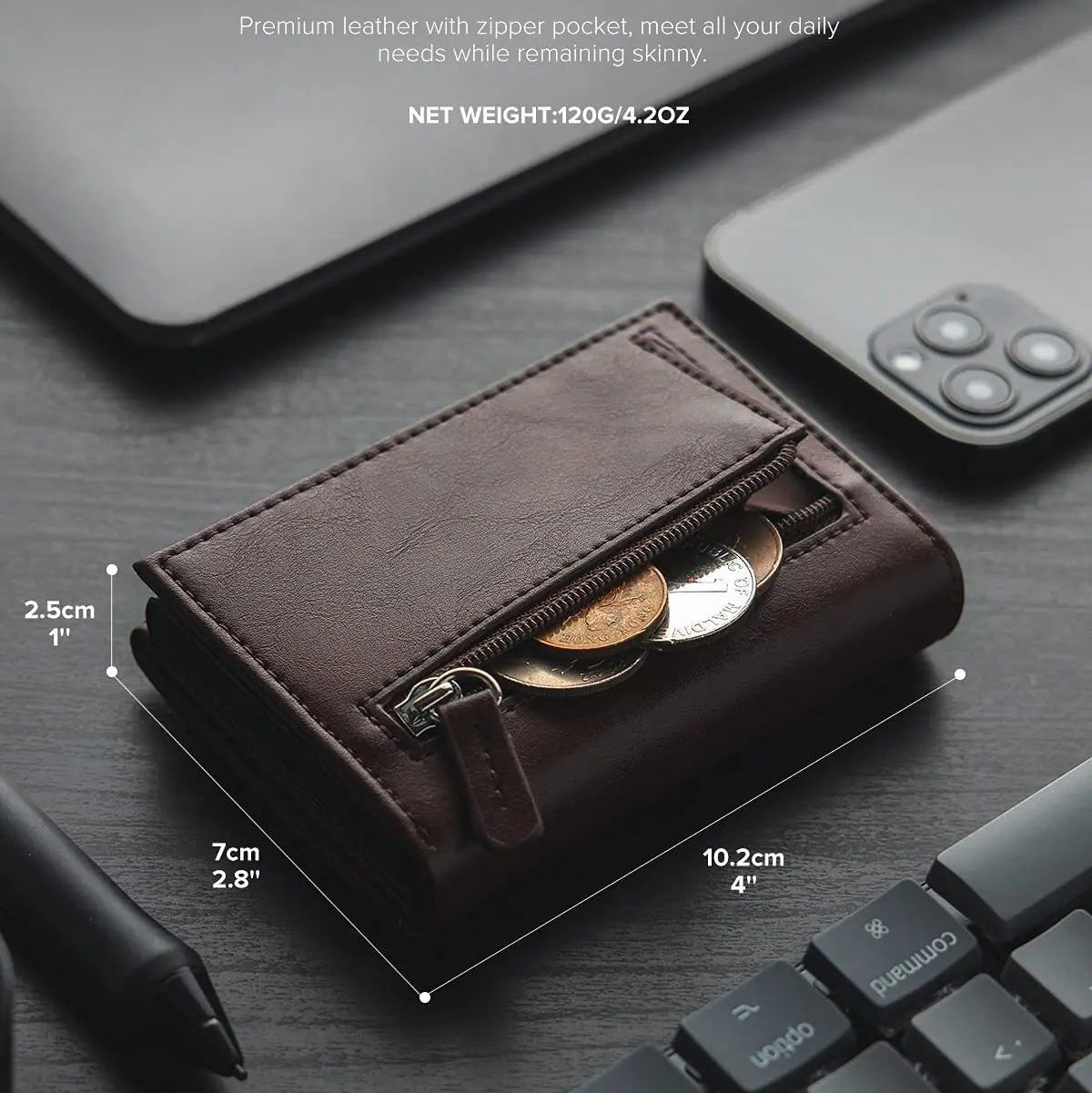 Arvex Trifold Wallet