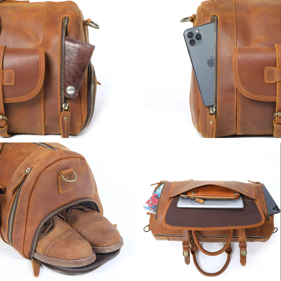 Tabla Leather Duffel