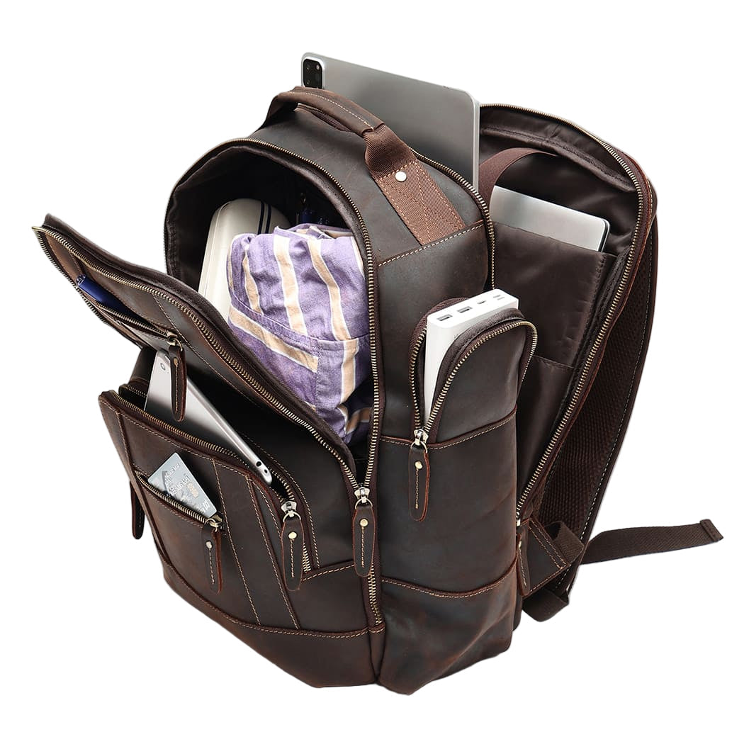 Druven Leather Backpack