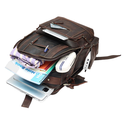 Druven Leather Backpack